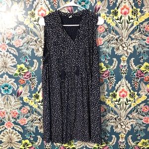 Blue and White Mini Dress/Tunic Top 🌟